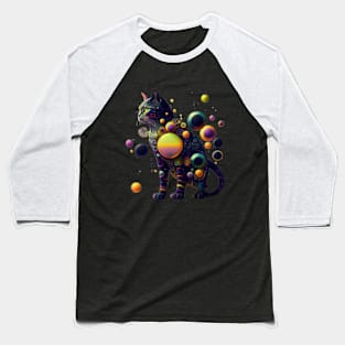 space cat Baseball T-Shirt